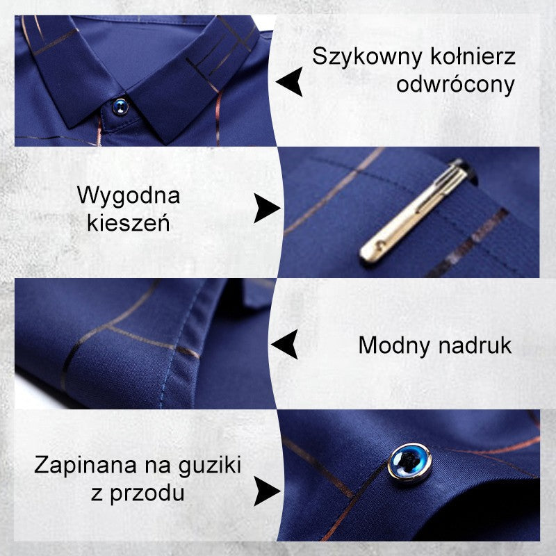 【M-4XL】🥼Modne koszule męskie non-iron